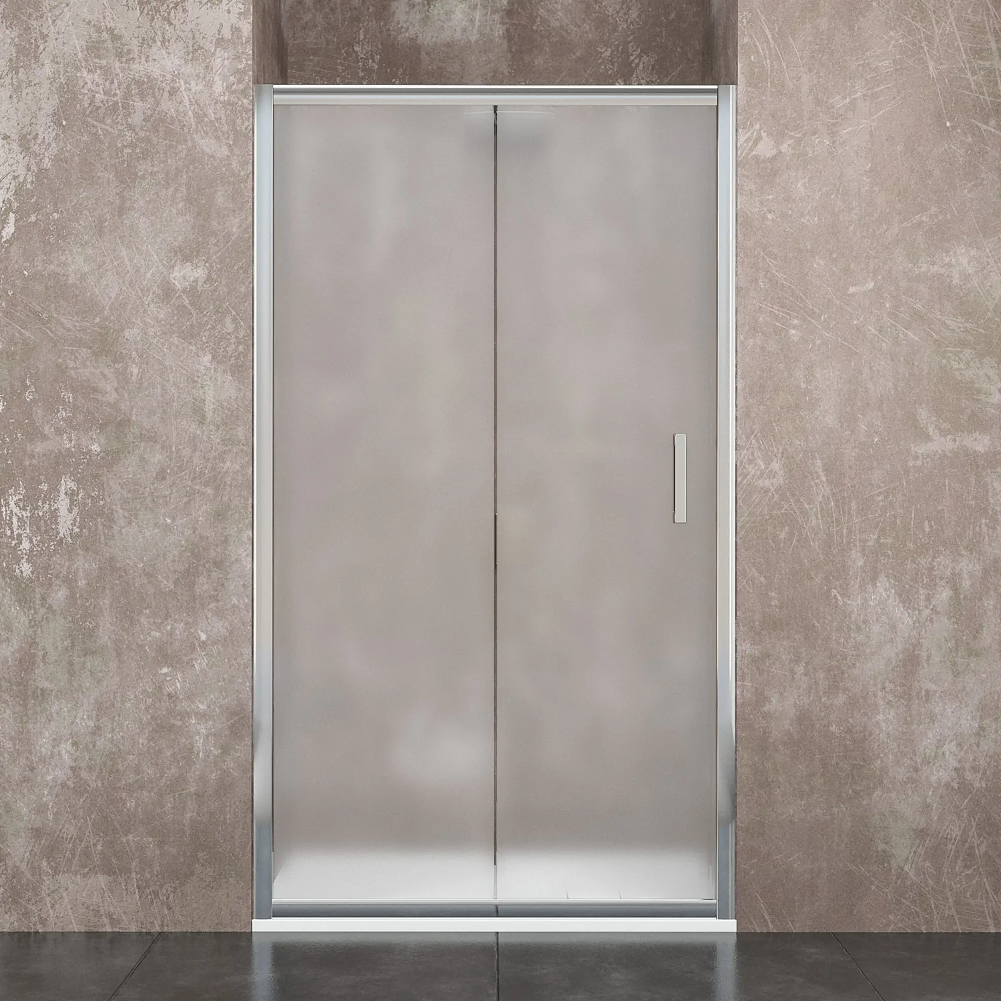 box-doccia-a-nicchia-altezza-195-cm-con-apertura-anta-scorrevole-in-cristallo-temperato-satinato-da-6-mm-porta-bagno-struttura-alluminio-anodizzato-maniglie-acciaio-cromato-stoccolma-150-x-195-cm-191012-1