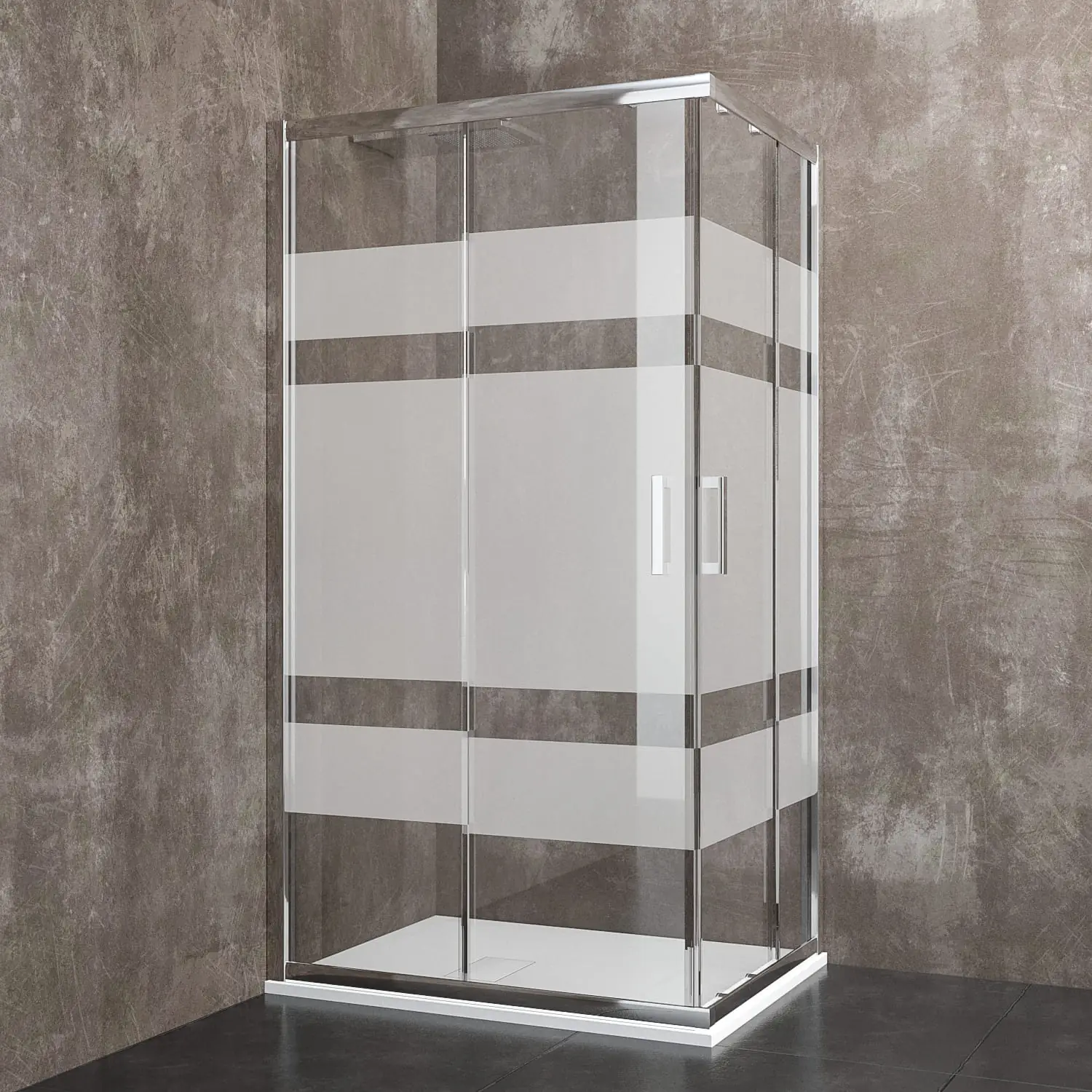 box-doccia-rettangolare-195-cm-h-cabina-bagno-con-porte-scorrevoli-ante-in-cristallo-temperato-serigrafato-da-6-mm-struttura-alluminio-anodizzato-maniglie-in-acciaio-cromato-ginevra-80-x-100-cm-190970-1
