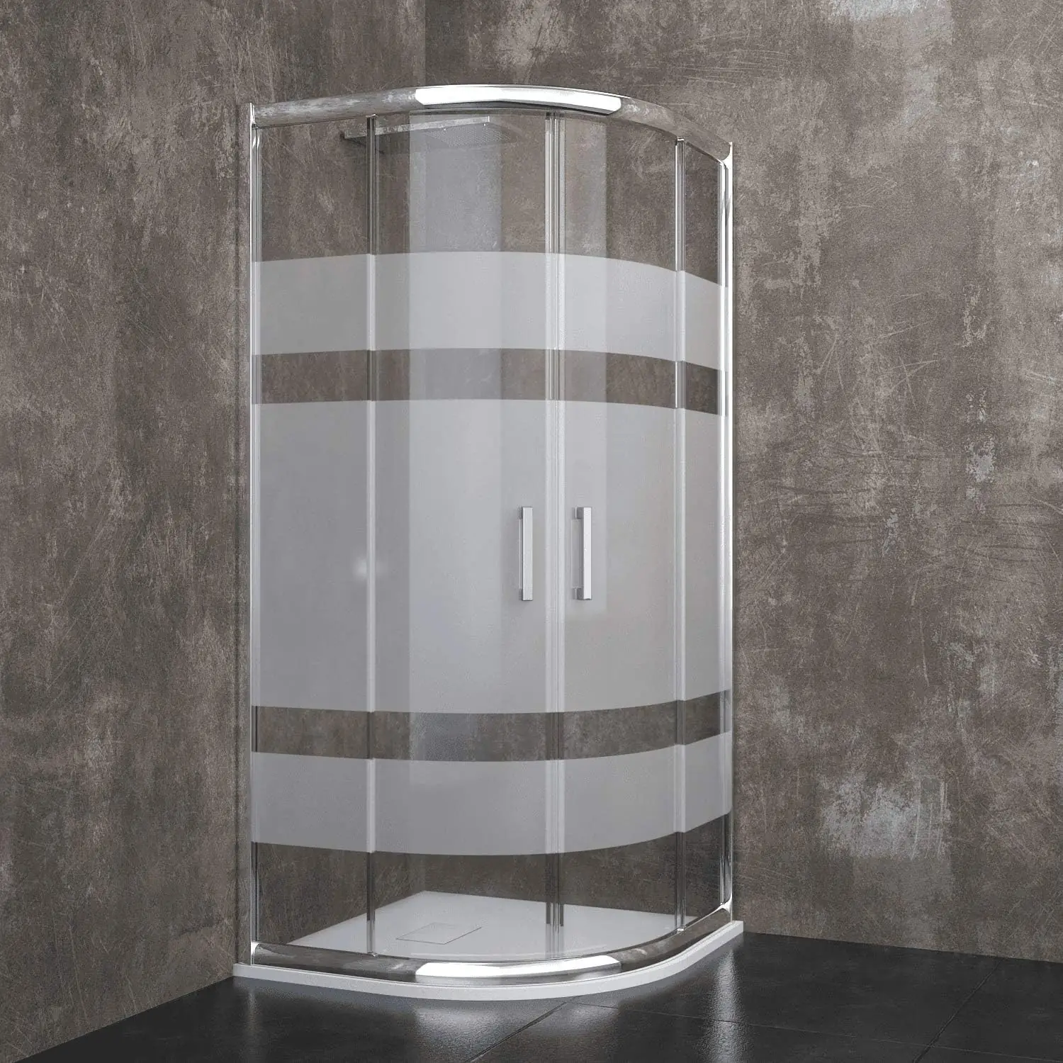 box-doccia-semicircolare-in-cristallo-temperato-serigrafato-da-6-mm-con-porte-ante-scorrevoli-195-cm-h-struttura-alluminio-anodizzato-maniglie-in-acciaio-cromato-design-coira-70-x-70-cm-190147-1