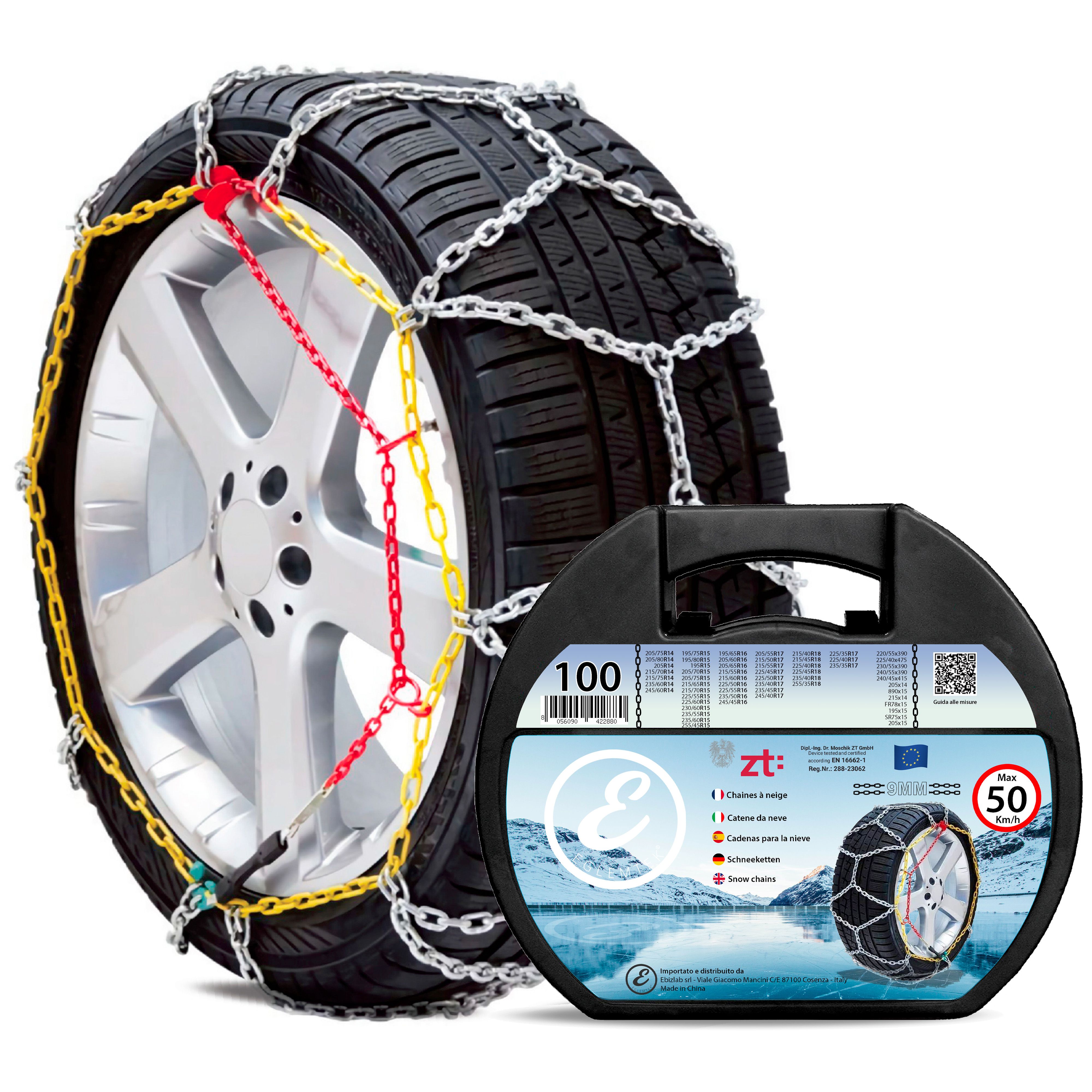 Aalborg Catene neve auto