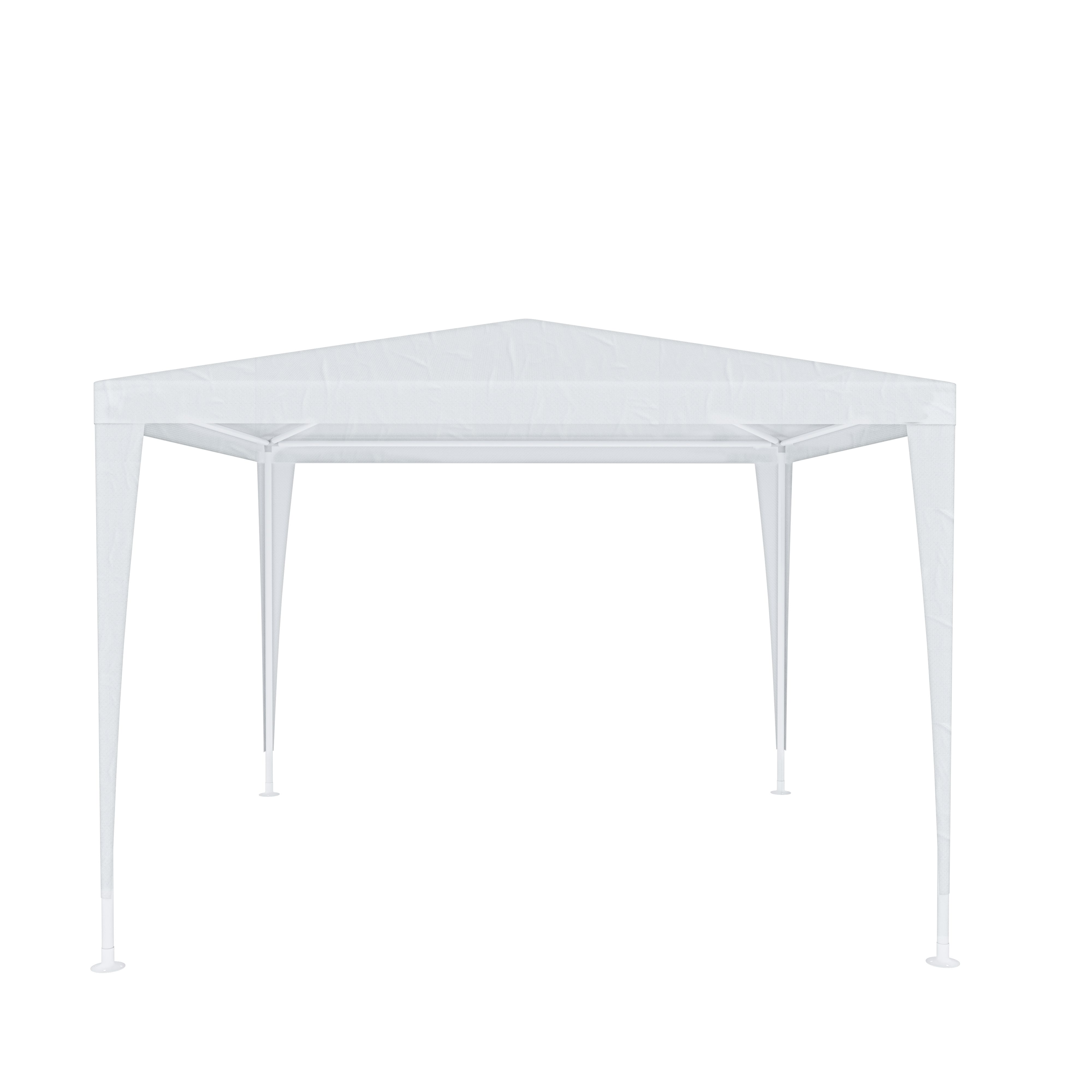 Gazebo Struttura in Acciaio Copertura Impermeabile Idrorepellente Resistente Raggi Solari UV