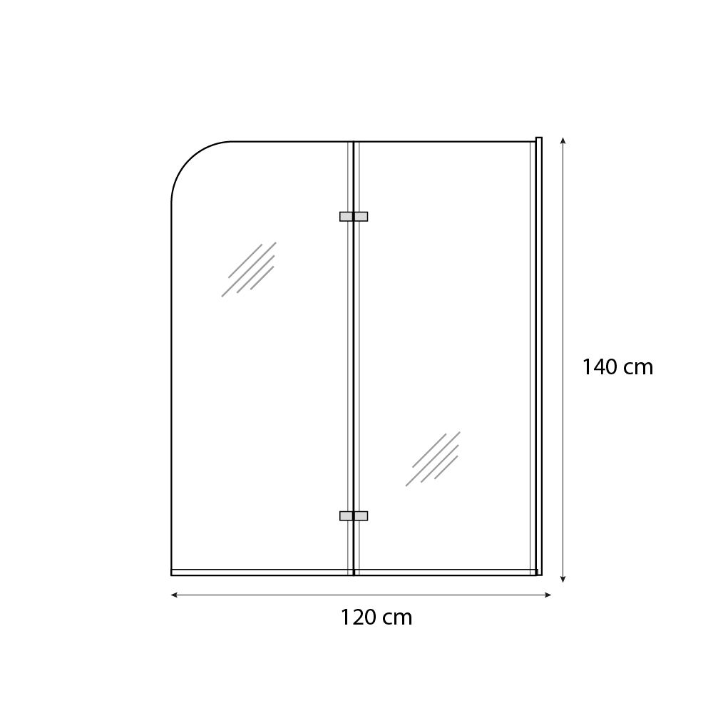 Parete Da Vasca Movibile Box Doccia Sopravasca Profilo A Muro
