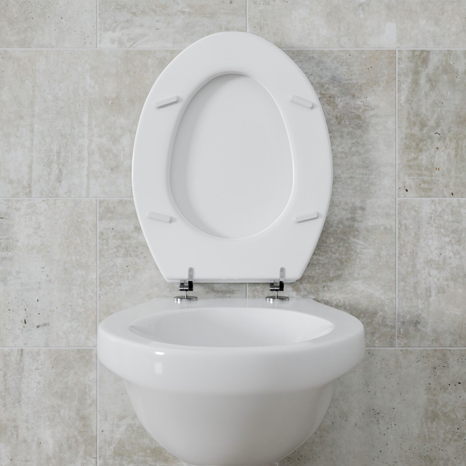 Sedile Tavoletta Universale Rapido Montaggio Adatta Tutti Standard Massima Facile Pulire