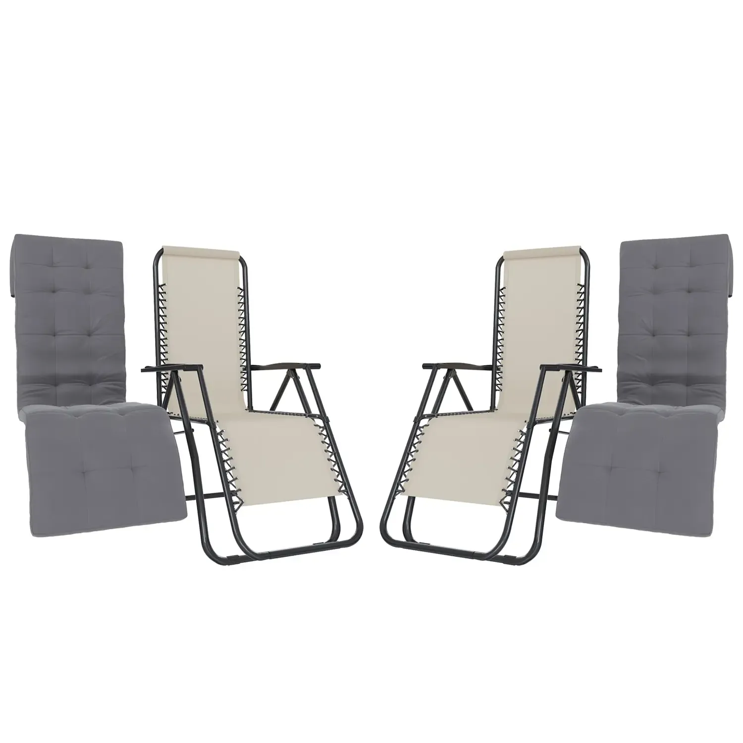 set-di-2-poltrone-sedie-sdraio-relax-reclinabili-gravitagrave-0-con-cuscino-trapuntato-imbottito-design-ergonomico-richiudibile-salvaspazio-in-acciaio-tubolare-doppio-spessore-portata-max-120-kg-beige-433152