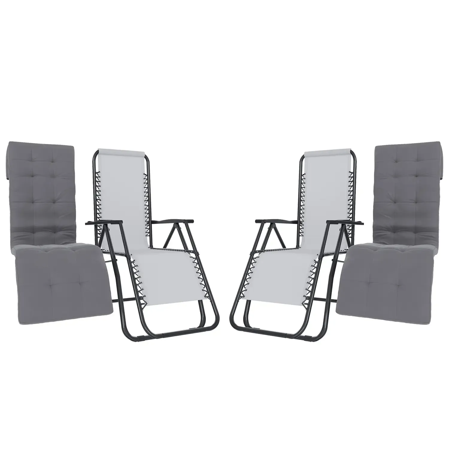set-di-2-poltrone-sedie-sdraio-relax-reclinabili-gravitagrave-0-con-cuscino-trapuntato-imbottito-design-ergonomico-richiudibile-salvaspazio-in-acciaio-tubolare-doppio-spessore-portata-max-120-kg-bianco-433170