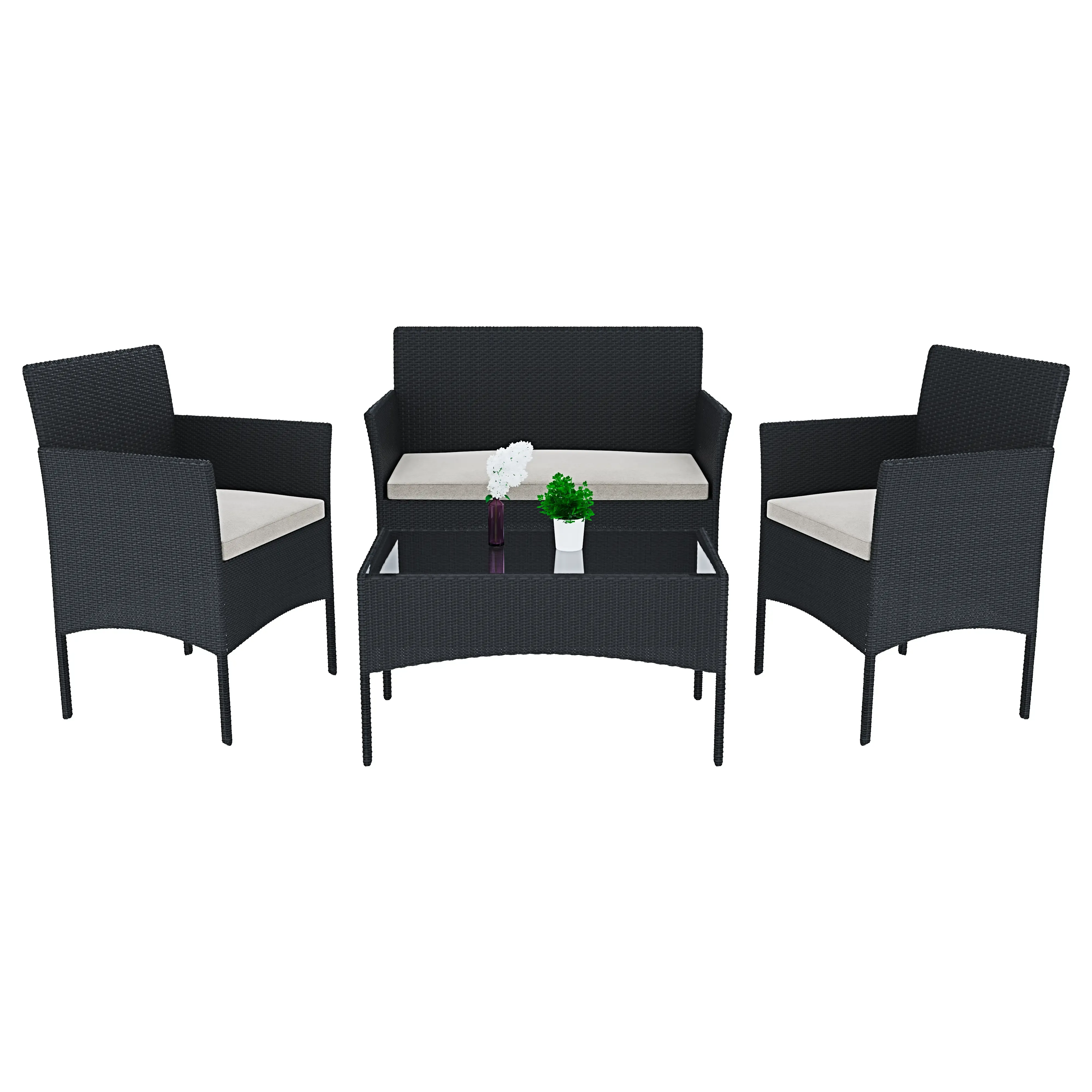 set-di-mobili-da-giardino-salotto-salottino-in-rattan-4-posti-con-tavolino-e-ripiano-in-vetro-2-poltrone-e-divano-2-posti-per-giardino-esterno-piscina-cuscini-sfoderabili-colore-nero-190833-1