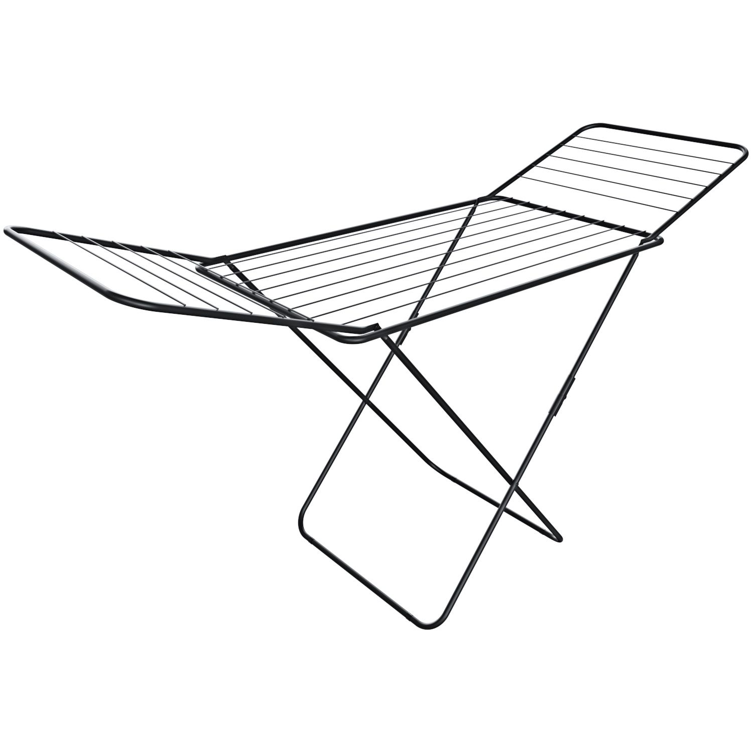 Stendibiancheria Pieghevole Pavimento Ali Piedi Piedini Antiscivolo Spazio Stenditura Acciaio Interno Casa Esterno Balcone Terrazzo