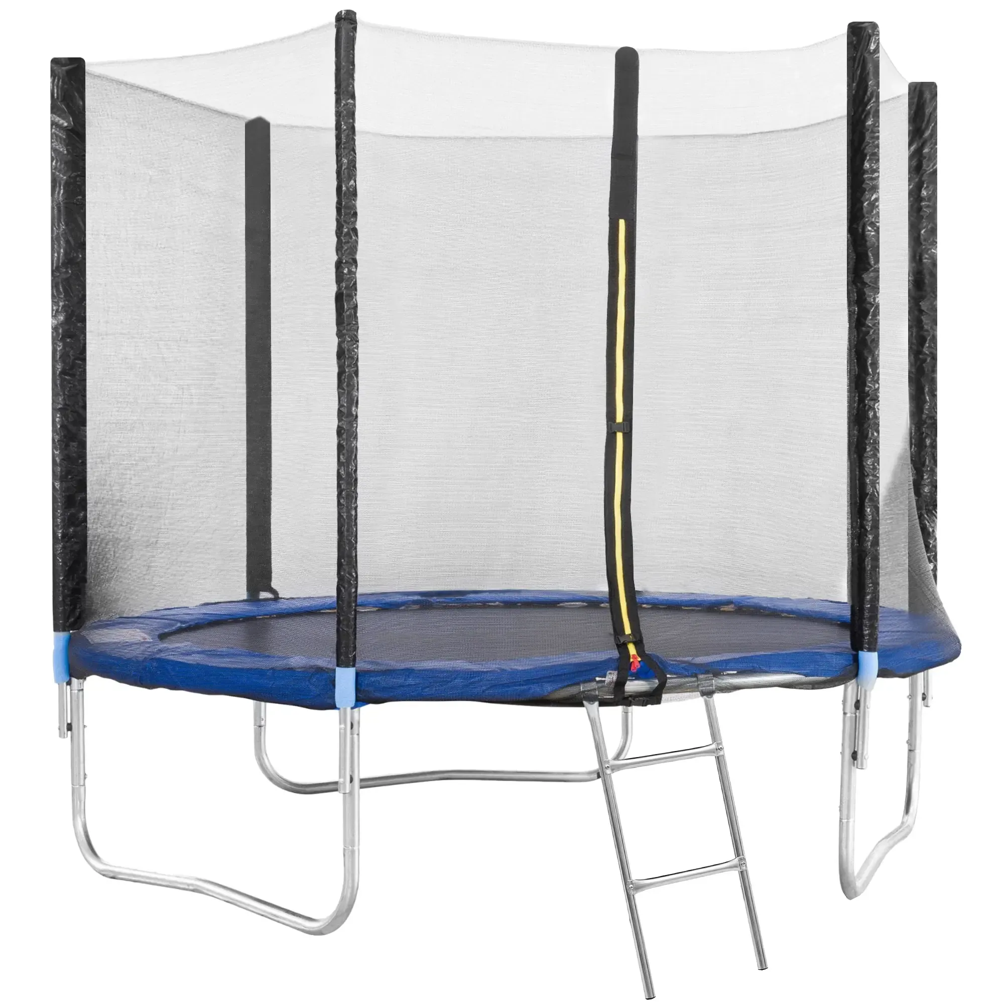 trampolino-diametro-245-cm-tappeto-jumper-elastico-con-rete-di-sicurezza-6-pali-imbottiti-scaletta-e-rivestimento-sui-bordi-ideale-per-giardino-pirro-colore-blue-e-nero-38179-1