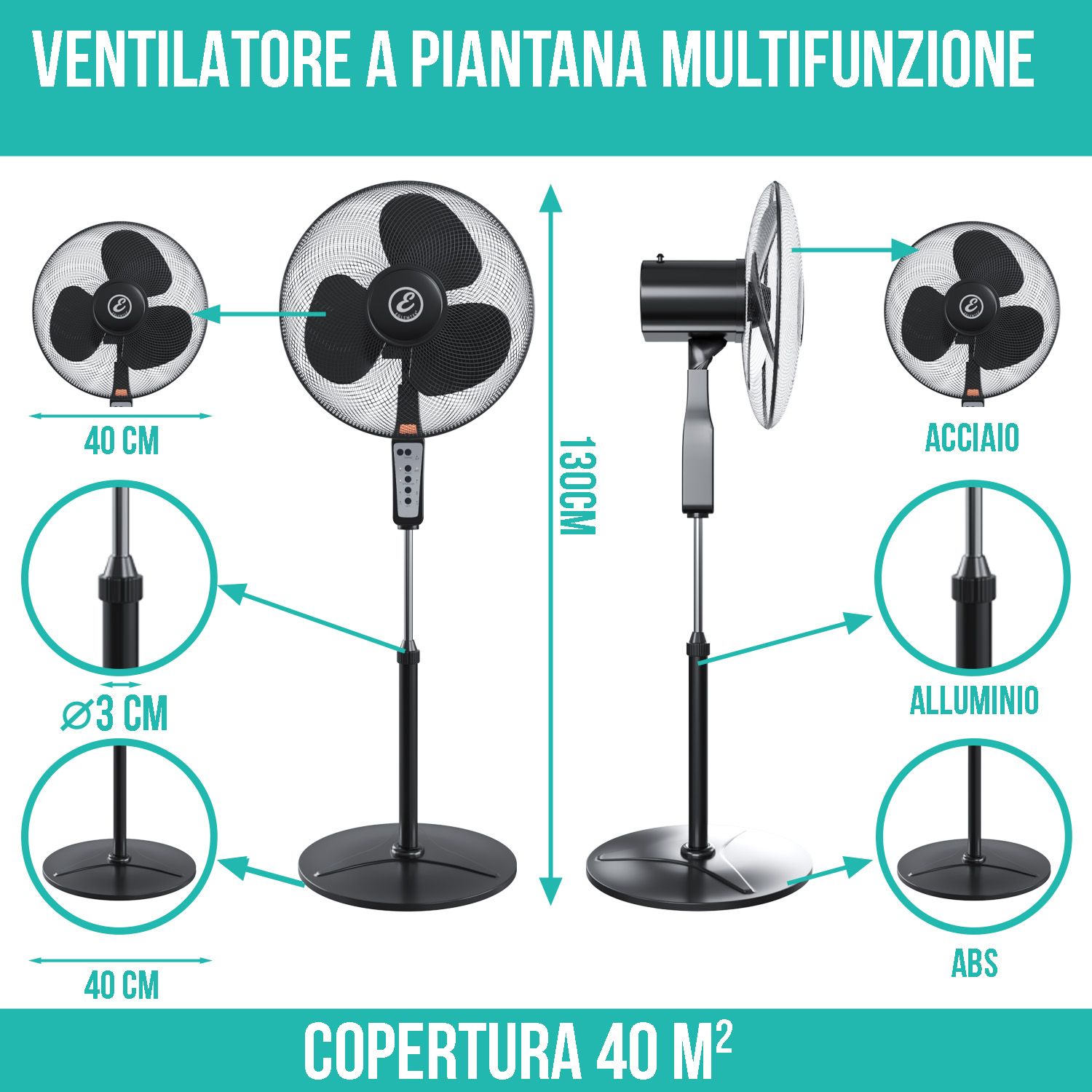 Ventilatore A Piantana