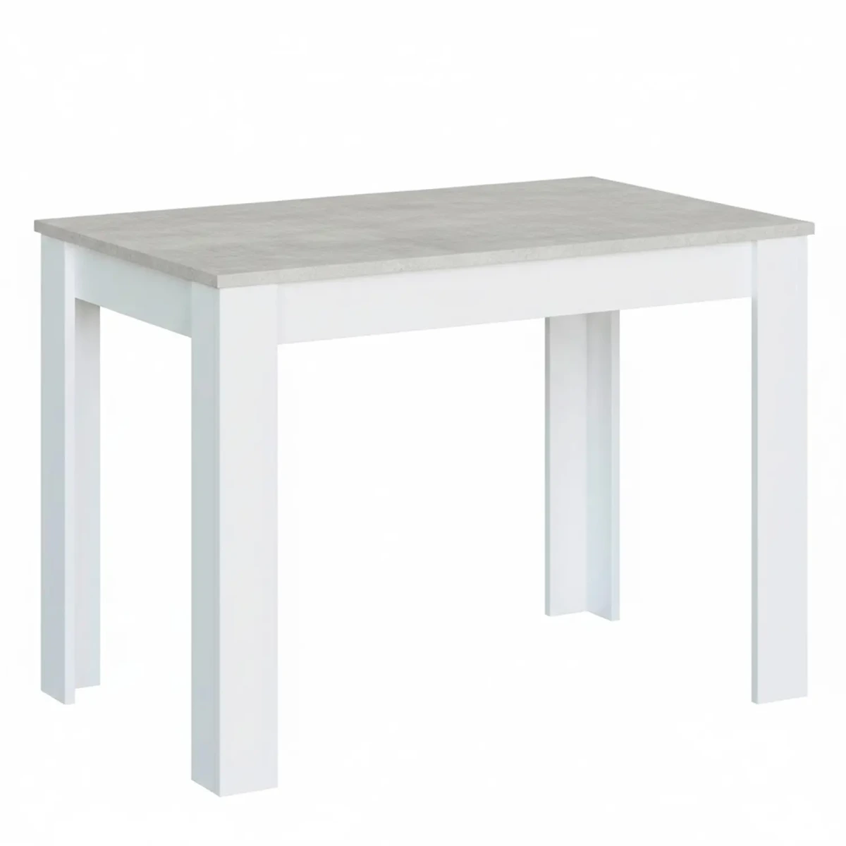 Tavolo da Pranzo 4 Posti Fisso Stile Nordico Moderno Minimal Tavolino per Cucina Sala da Pranzo Soggiorno Zona Living