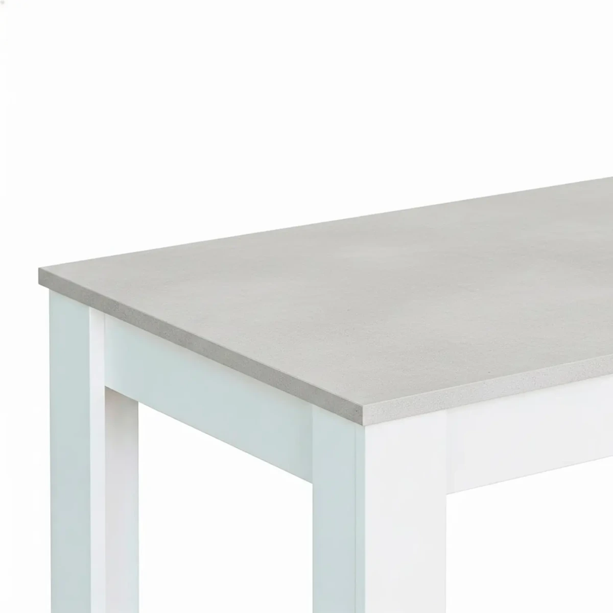 Tavolo da Pranzo 4 Posti Fisso Stile Nordico Moderno Minimal Tavolino per Cucina Sala da Pranzo Soggiorno Zona Living