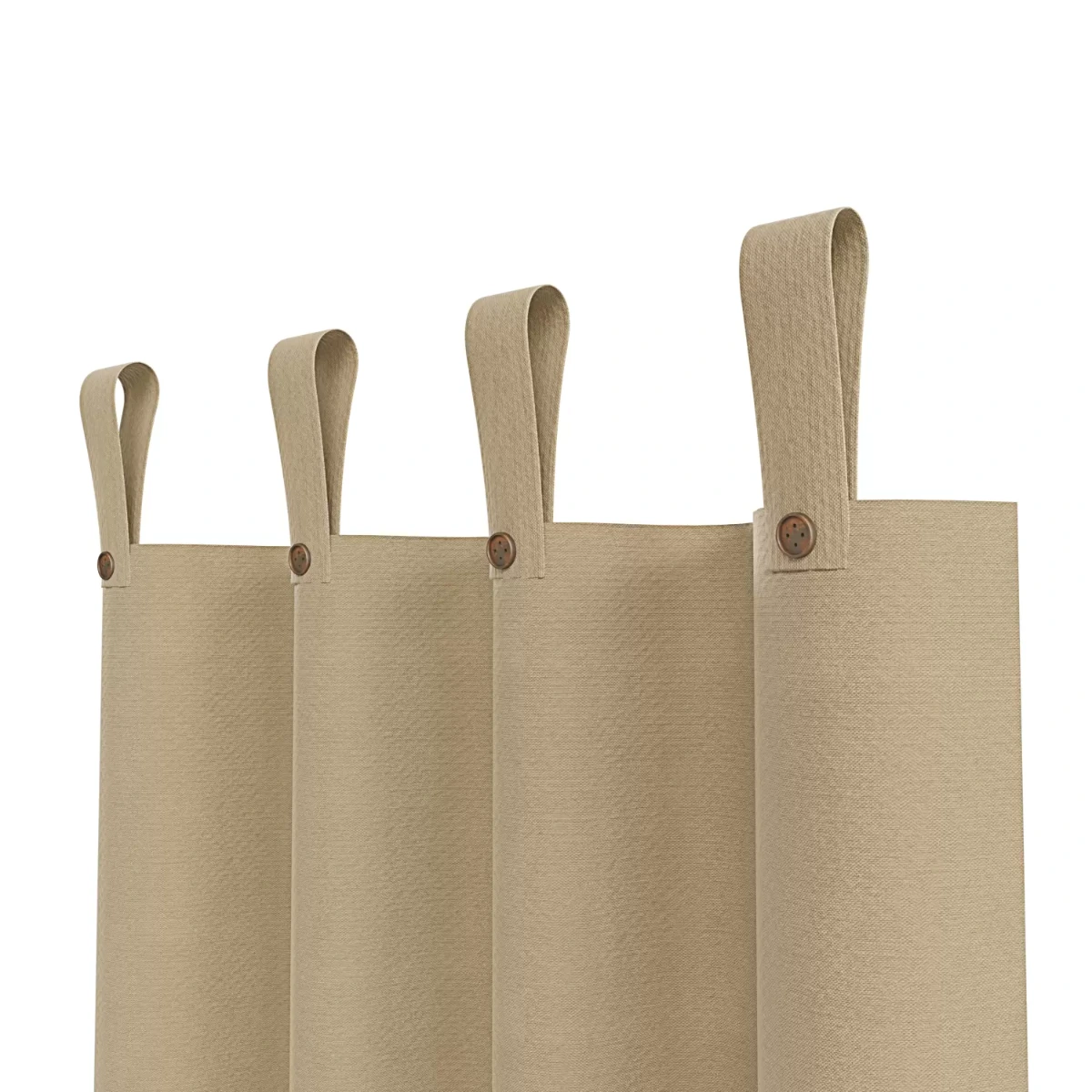 Tenda Gazebo da Esterno Idrorepellente Resistente Impermeabile Antimuffa con Passanti e Bottoni Tenda Oscurante per Giardino Balcone Piscina Terrazzo 150 x 270 Cm