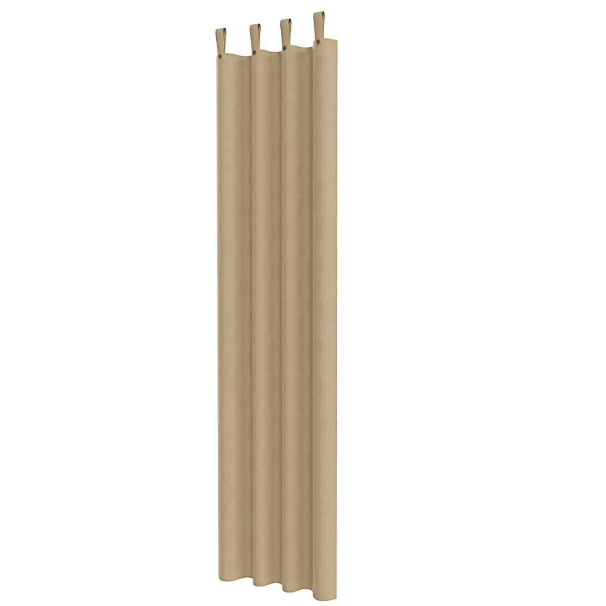 Tenda Gazebo da Esterno Idrorepellente Resistente Impermeabile Antimuffa con Passanti e Bottoni Tenda Oscurante per Giardino Balcone Piscina Terrazzo 150 x 270 Cm